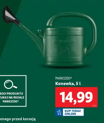 Lidl Konewka Parkside oferta