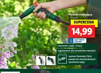 Lidl Pistolet zraszający Parkside oferta