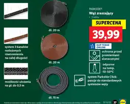 Lidl Wąż zraszający Parkside oferta