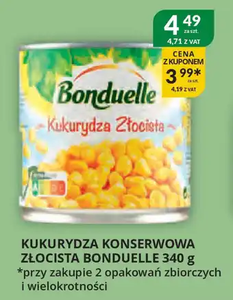 Eurocash Cash & Carry Kukurydza konserwowa złocista bonduelle oferta