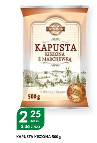 Eurocash Cash & Carry Kapusta kiszona oferta