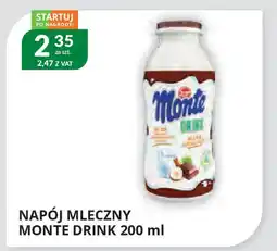 Eurocash Cash & Carry Napój mleczny monte drink oferta