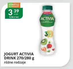 Eurocash Cash & Carry Jogurt activia drink oferta