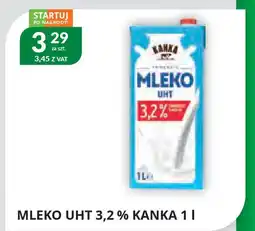 Eurocash Cash & Carry Mleko uht 3,2 % kanka oferta