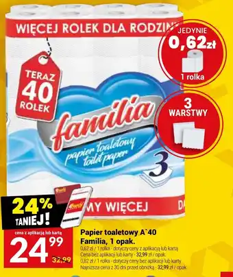 Twój Market Papier toaletowy A`40 Familia oferta