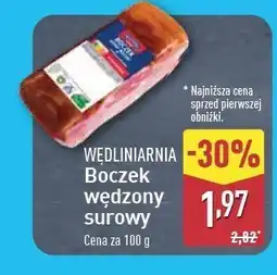 ALDI Boczek wędzony parzony Wędliniarnia Classic oferta