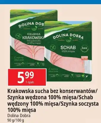 E.Leclerc Szynka 100% mięsa Dolina Dobra oferta