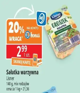 E.Leclerc Sałatka warzywna z groszkiem Lisner O Mamo! oferta