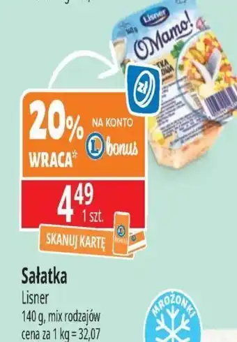 E.Leclerc Sałatka śledziowa z jajkiem Lisner O Mamo! oferta