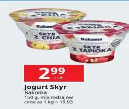 E.Leclerc Jogurt z chia ananas - guawa Bakoma Skyr oferta