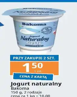 E.Leclerc Jogurt naturalny gęsty Bakoma oferta