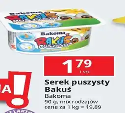 E.Leclerc Serek wanilia Bakoma Bakuś Puszysty oferta