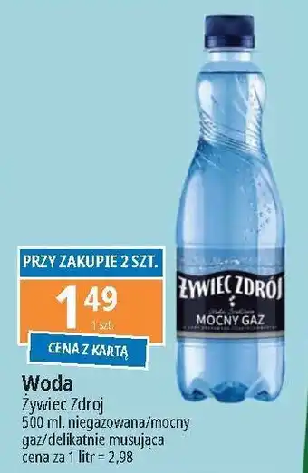 E.Leclerc Woda delikatnie musująca Żywiec Zdrój oferta