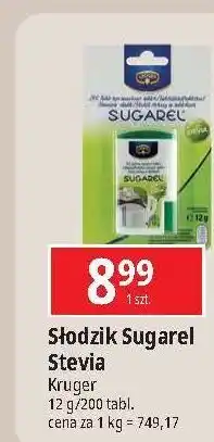 E.Leclerc Słodzik sugarel Kruger oferta