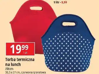 E.Leclerc Torba termiczna 3.5 l czerwona Altom Design oferta