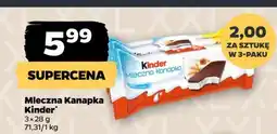 Netto Baton Kinder Mleczna Kanapka oferta