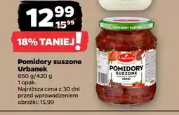 Netto Pomidory suszone w oleju z ziołami Urbanek oferta