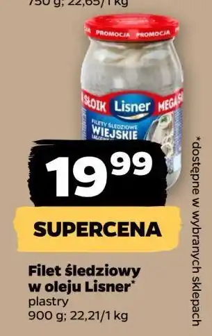 Netto Filety śledziowe wiejskie w oleju z cebulką Lisner oferta