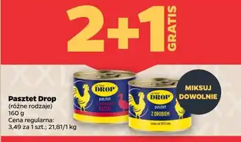 Netto Pasztet z drobiem Drop oferta