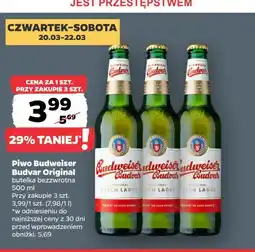 Netto Piwo Budweiser oferta