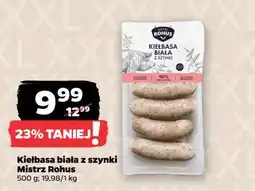 Netto Kiełbasa biała z szynki Mistrz Rohus oferta