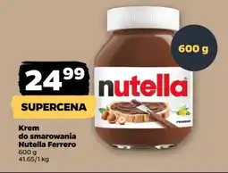 Netto Krem czekoladowo-orzechowy Nutella oferta