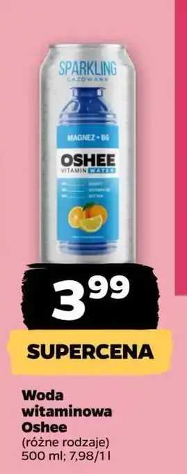 Netto Napój magnez + b6 Oshee Vitamin Water oferta