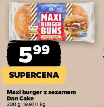 Netto Burger maxi Dan Cake oferta