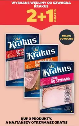 Netto Szynka biała od szwagra Krakus Animex oferta