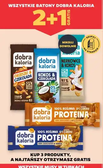 Netto Baton proteinowy z kremem orzechowym i wanilią Dobra Kaloria oferta