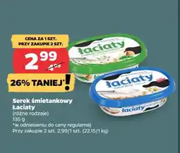 Netto Serek śmietankowy z cebulą i szczypiorkiem Łaciaty oferta