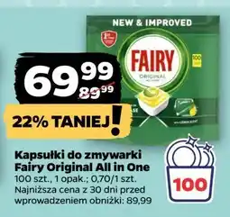 Netto Tabletki do zmywarki lemon Fairy All In 1 oferta