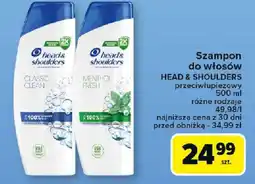 Carrefour Szampon do włosów HEAD & SHOULDERS oferta