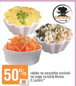 E.Leclerc Surówka porowa z koperkiem Garmaż E.leclerc oferta