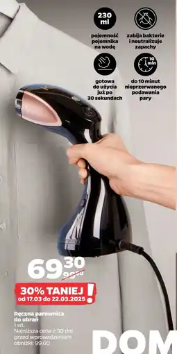 Netto Parownica do ubrań oferta
