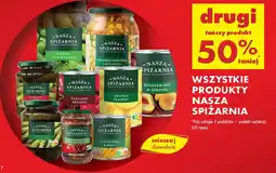 Biedronka Ogórki delikatesowe Nasza Spiżarnia oferta