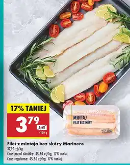 Biedronka Filet z mintaja bez skóry Marinero oferta