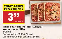 Biedronka Pizza z kurczakiem i grillowanymi warzywami oferta