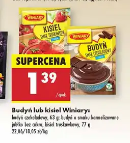 Biedronka Budyń o smaku karmelizowanego jabłka Winiary oferta