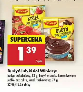 Biedronka Budyń o smaku karmelizowanego jabłka Winiary oferta