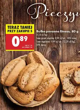 Biedronka Bułka poranna fitness oferta