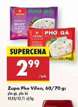 Biedronka Zupa pho bo Vifon oferta