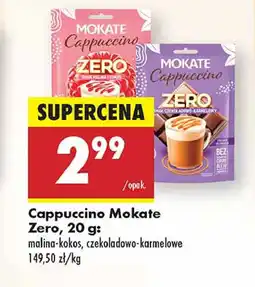 Biedronka Cappuccino zero czekoladowo-karmelowe Mokate oferta