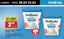 Biedronka Serek puszysty śmietankowy Delikate oferta