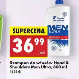 Biedronka Szampon do włosów men ultra old spice Head&Shoulders oferta