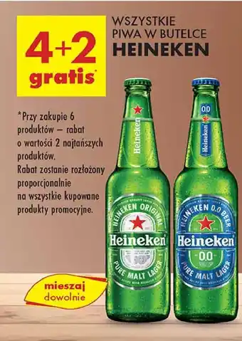 Biedronka Piwo Heineken 0.0% oferta