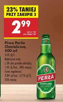 Biedronka Piwo Perła Chmielowa oferta