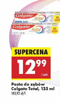 Biedronka Pasta do zębów original Colgate Total oferta