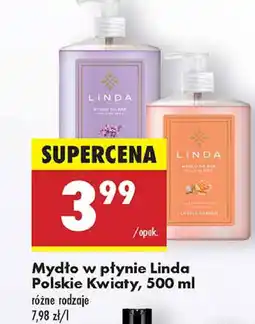 Biedronka Mydło w płynie bez i białe kwiaty Linda oferta