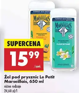 Biedronka Żel pod prysznic kwiat tiare Le Petit Marseillais oferta